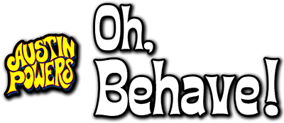 Austin Powers Oh Behave logo for GameBoy Color